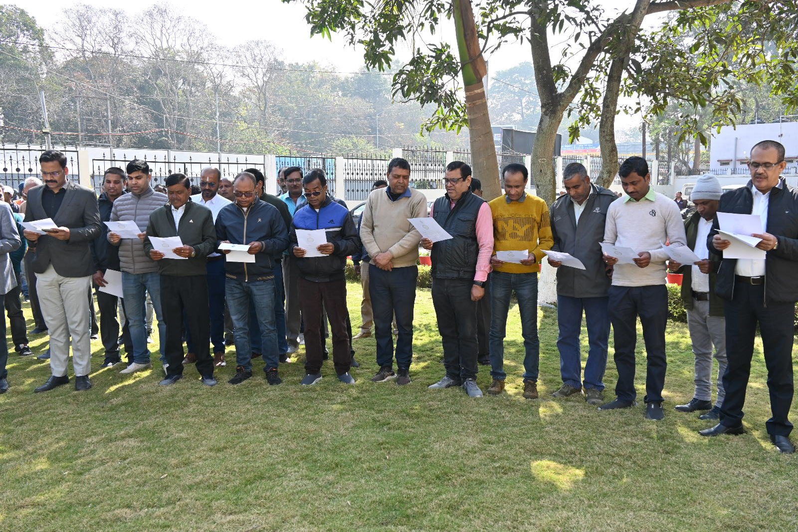 राष्ट्रीय मतदाता दिवस 2026 सभी अधिकारी एवं कर्मचारियों ने लोकतंत्र को सशक्त बनाने की शपथ ली