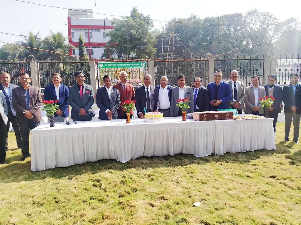 Get-together at Entrance Lawn of Van Bhawan on the occasion of New Year 2024